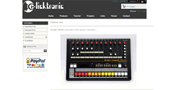 Desktop Screenshot of e-licktronic.com