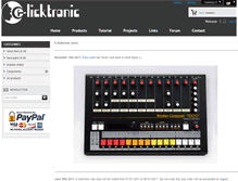 Tablet Screenshot of e-licktronic.com